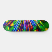 Regenboog Explosie Skateboard (Horizontaal)
