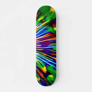 Regenboog Explosie  Skateboard