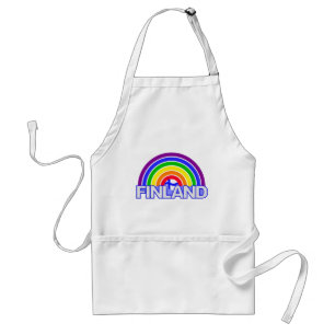 Regenboog Finland schort