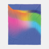 Regenboog Fleece Deken (Voorkant)