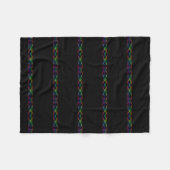 Regenboog Fleece Deken (Voorkant (Horizontaal))