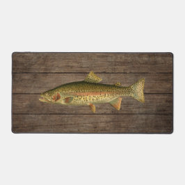  regenboog forel bureau mat