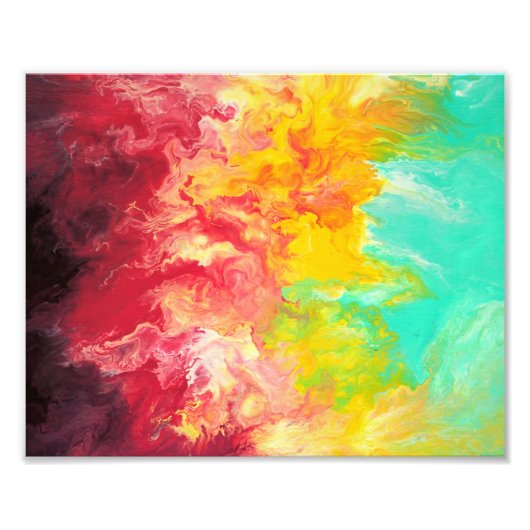 Regenboog Foto Afdruk (Voorkant)