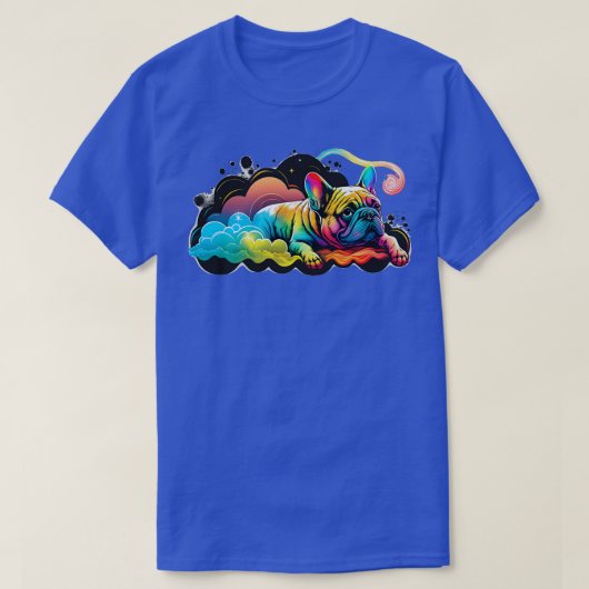 Regenboog Frenchy T-shirt (Design voorkant)