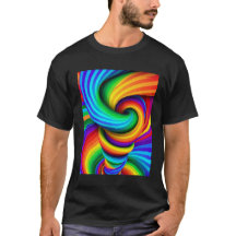 Regenboog Gedraaide Tornado Werveling - Optische I