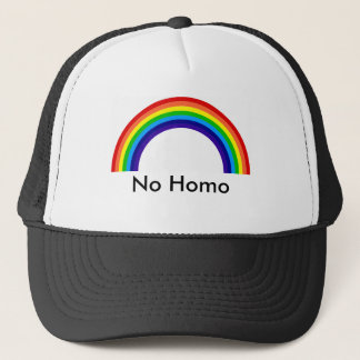 regenboog, geen Homo Trucker Pet