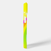 Regenboog gele hemel en sterren aangepaste naam Case-Mate iPhone case (Achterkant / Rechts)