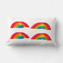 Regenboog Gelukkig Kussen