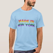 Regenboog gemaakt in New York met nood T-Shirt