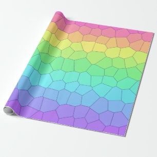 Regenboog Geometrische Inpakpapier