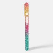 Regenboog Glitter  Case-Mate iPhone Case (Achterkant / Links)