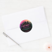 Regenboog Glitter Drips Body Butter Labels (Envelop)