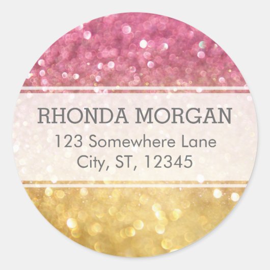 Regenboog Glitter Stickers (Voorkant)