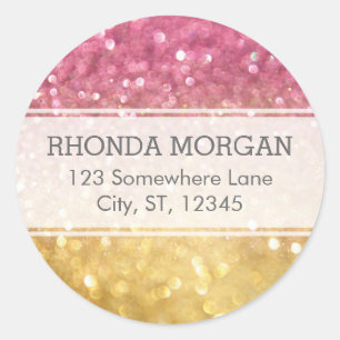 Regenboog Glitter Stickers