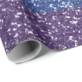 Regenboog Glitters Cadeaupapier (Rol Hoek)