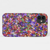 Regenboog glitterspikkels Case-Mate iPhone case (Achterkant (horizontaal))