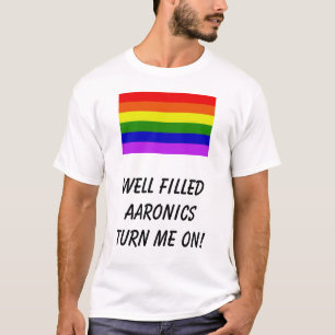 Regenboog, Goed gevulde Aaronica zet me aan! T-shirt