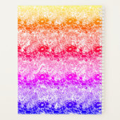 Regenboog golf  planner (Achterkant)