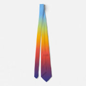 Regenboog Gradiënt Das Multicolor Ombre Levendig (Achterkant)