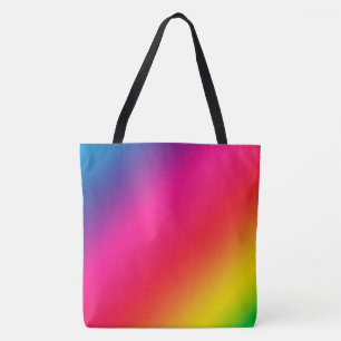 Regenboog Gradiënt Draagtas