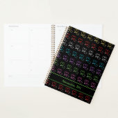 Regenboog Hart Stethoscoop Planner (Display)