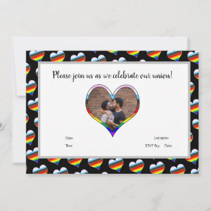 Regenboog Hart Uitnodiging