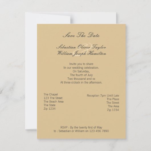 Regenboog Hart Van Hommelse Liefde In Het Zand Kaart (Achterkant)