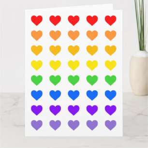 Regenboog Harten Kaart