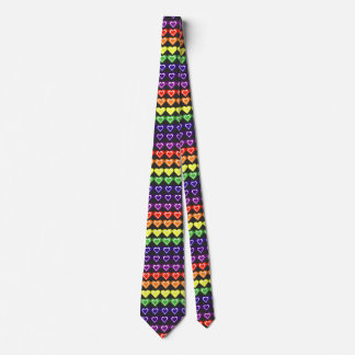 Regenboog harten stropdas