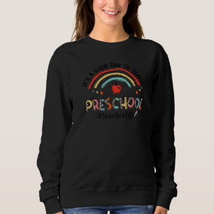 Regenboog Het Is Een Goede Dag Om Kleuterleraar Te Trui