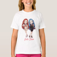 Regenboog high-de-vious tweeling T-shirts