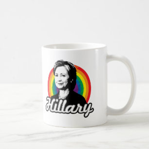 Regenboog Hillary - LGBT Politiek Koffiemok