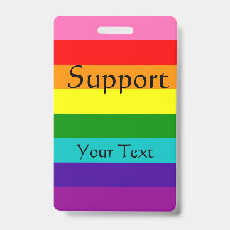 Regenboog, homo en sympathisanten badge