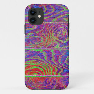 Regenboog Houten Vloerbedekking iPhone 11 Hoesje