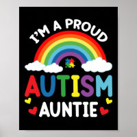 Regenboog Ik ben een trotse autisme-tante Autisme