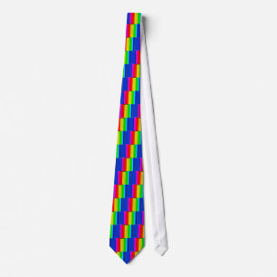 regenboog Illusie Stropdas