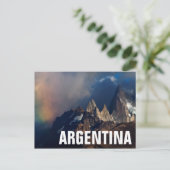 Regenboog in de Andes Briefkaart (Staand voorkant)