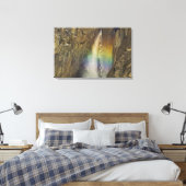 Regenboog in de Herfsten van het hoogtepunt van he Canvas Afdruk (Insitu (Slaapkamer))