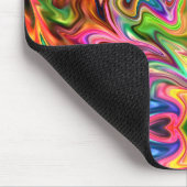 Regenboog in fractale chaos muismat (Hoek)