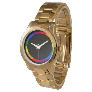 Regenboog in het donker/LGBT+-horloge Horloge