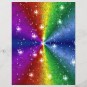 regenboog in olifantenhuid leatheroptik & regendru flyer