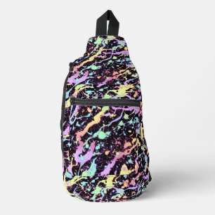 regenboog inkt spat extreme : sling bag