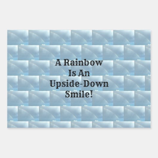 Regenboog! Inpakpapier Vel (Voorkant)