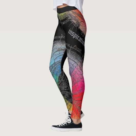 Regenboog Inspiratie 2.0 Leggings (Links)