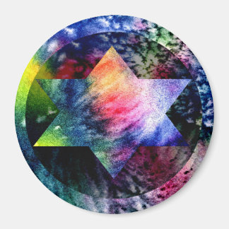 Regenboog Joodse Stermagneet Magneet