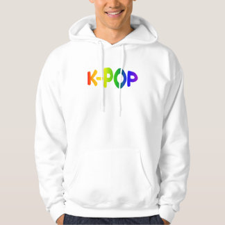 Regenboog K-Pop Heren Hoodie