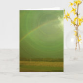Regenboog Kaart (Gele Bloem)