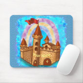 Regenboog Kasteel Muismat (Met muis)