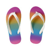 Regenboog Kinder Teenslippers (Voetbed)