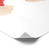 Regenboog-kinderkamerposter Boho-kinderkamerdecora Poster (Hoek)